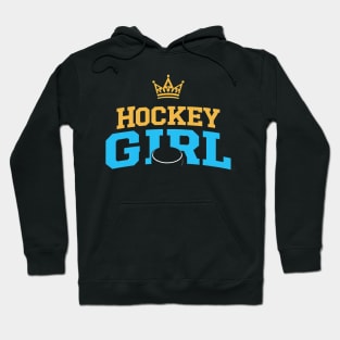hockey girl Hoodie